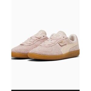 Puma Palermo Hairy Sneakers LifeStyle Shoe Rose Quartz/Rosebay 8.5 NWT